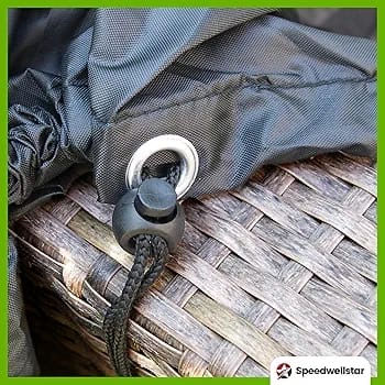 Thumbnail: Waterproof Garden Furniture Cover for Corner Rattan Sofa