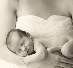 how to hold a colic baby