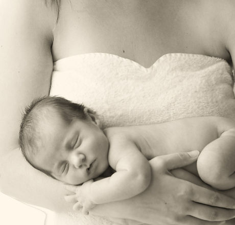 Baby in Mother's Arms