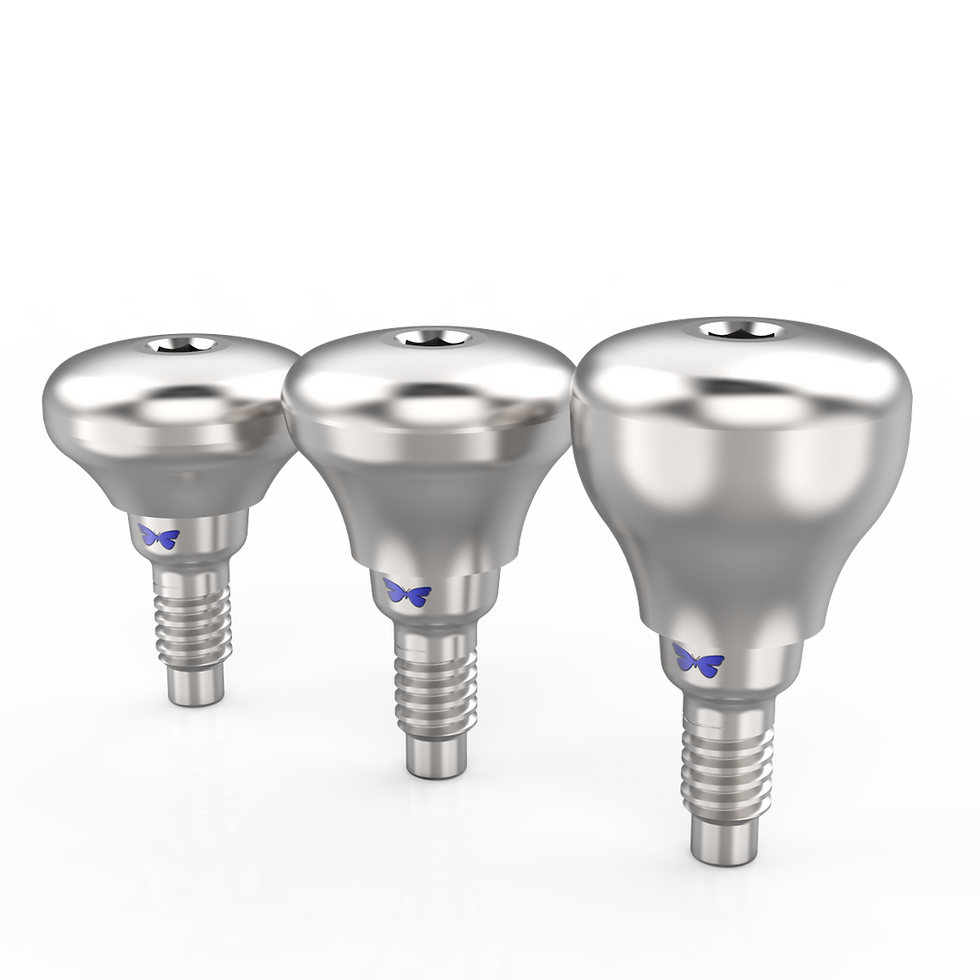 MegaGen AnyRidge Connection Healing Abutment EP=6.2mm H=3.5mm/4.5mm/5.5m