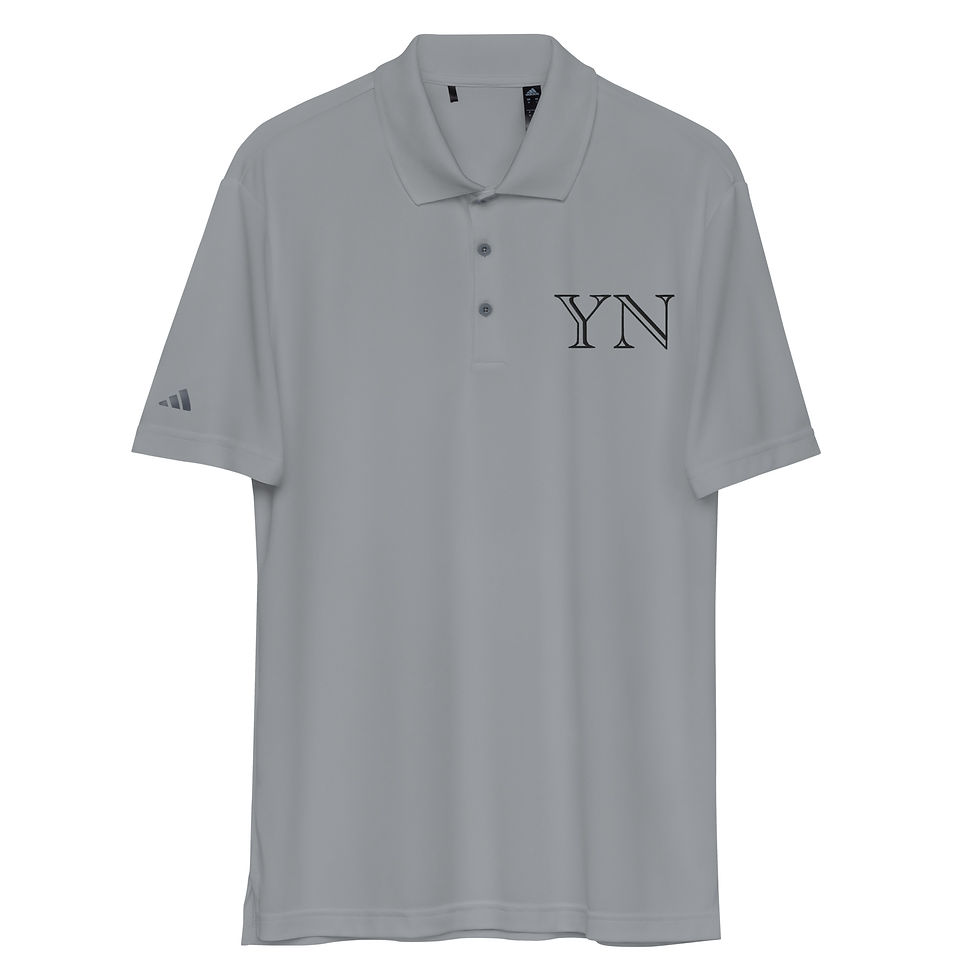 Thumbnail: Signature Grey Style: Adidas Performance Polo – Tailored for Your Success.