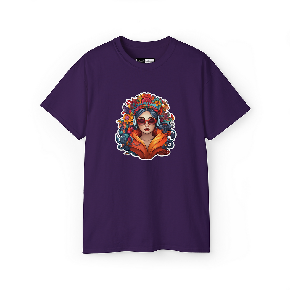 Thumbnail: Fashion in Miniature: Colorful Woman Tee – Unisex Trendsetting