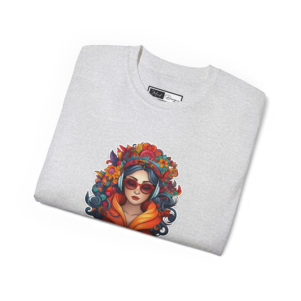 Thumbnail: Little Charmer: Colorful Woman Shirt – Unisex Style Revolution
