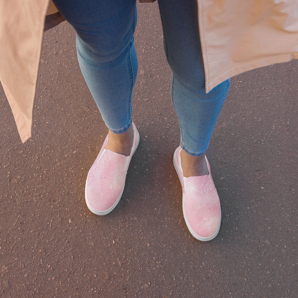 Thumbnail: Elevate your casual chic with Slip-On Canvas Shoes for Women - Stylish Sneakers for Effortless Glam