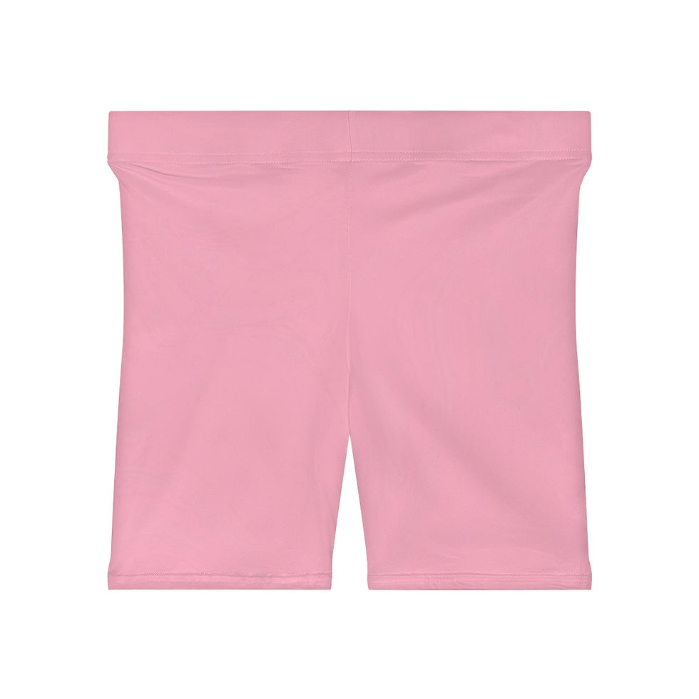 Thumbnail: bike shorts 80s, Chic Pink Female Bike Shorts - Stylish Cycling Comfort