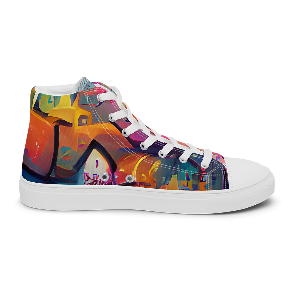 Thumbnail: Artful Design Meets Customizable High Top Shoes