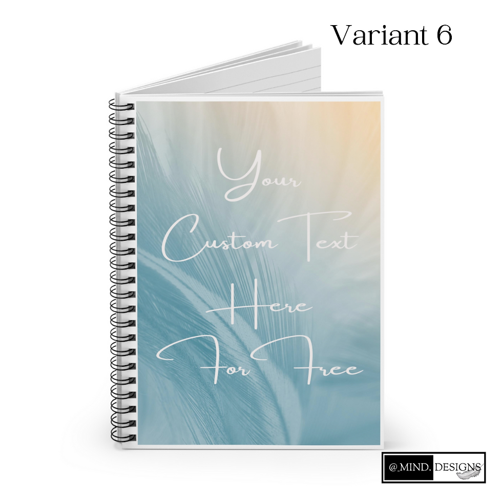 Thumbnail: Dreamer's Delight: Inspirational Spiral Journal – Notepad for Aspiring Dreams