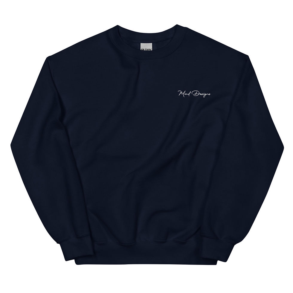 Thumbnail: crew neck red, red crewneck, navy blue crew neck sweater, navy blue crewneck sweatshirt