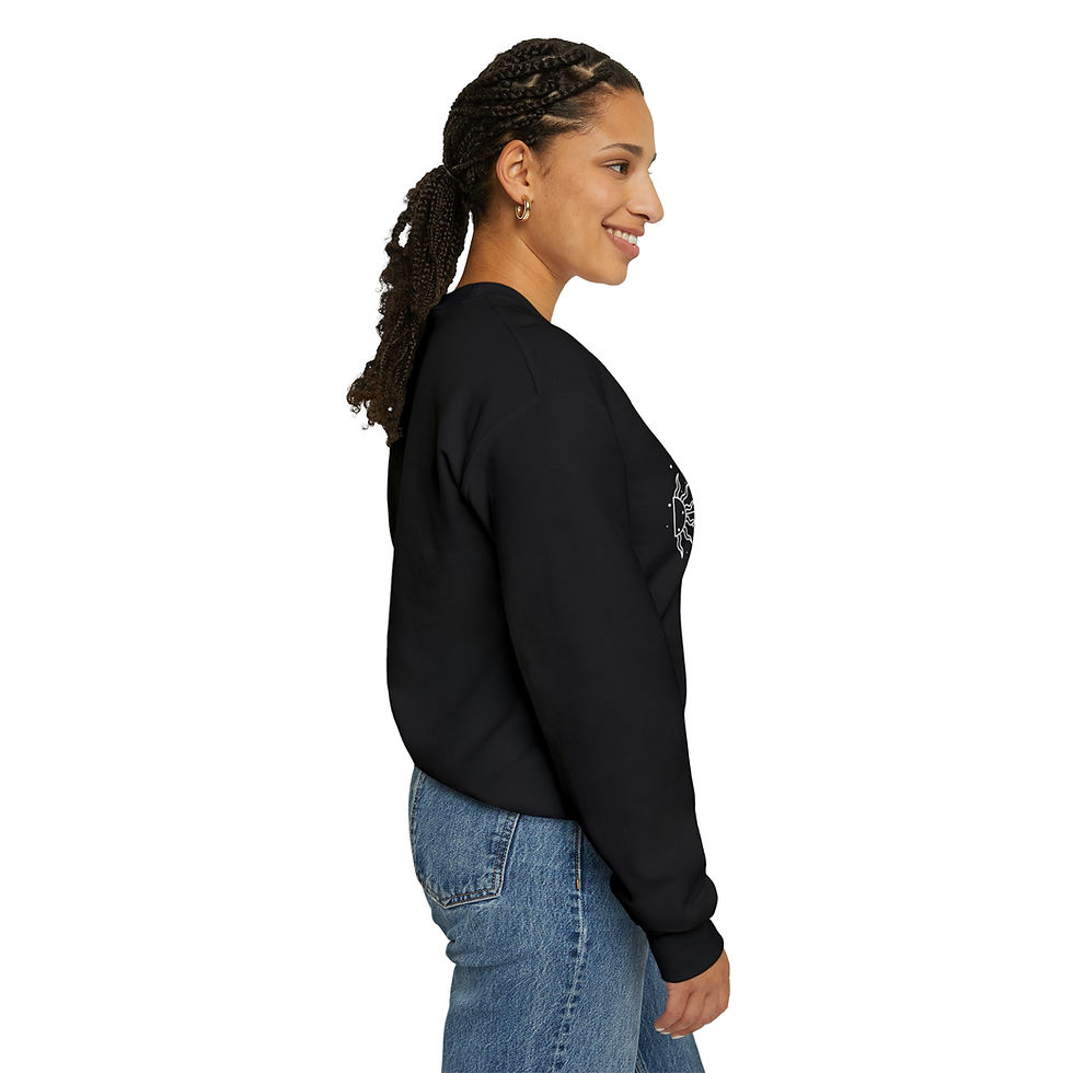 Thumbnail: Astronomy Chic - Solar System Sweatshirt, Unisex Cosmic Design Pullover Appeal
