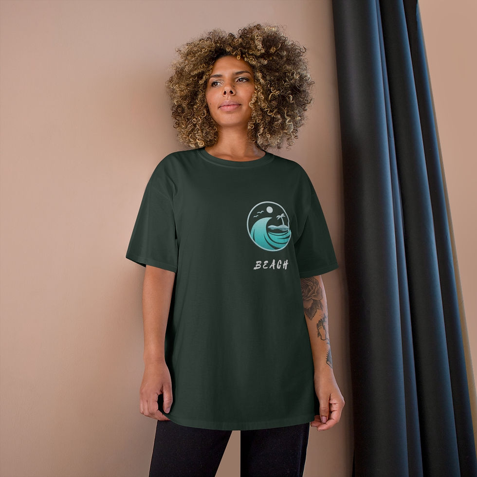 Thumbnail: Light Blue Champion Tee: champion brand