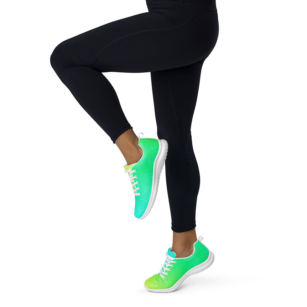 Thumbnail: Elevate your fitness style with striking neon sports shoes.