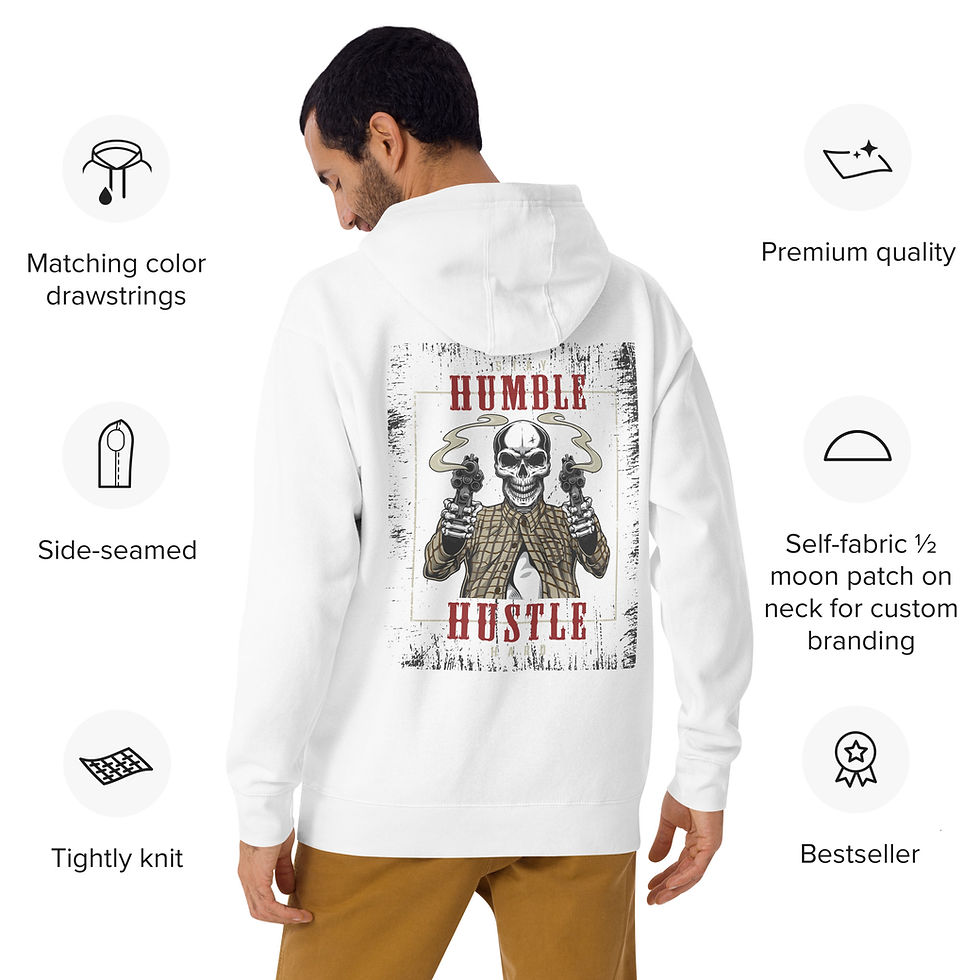 Thumbnail: US Sourced Quality: Classic Cotton Face Hoodie