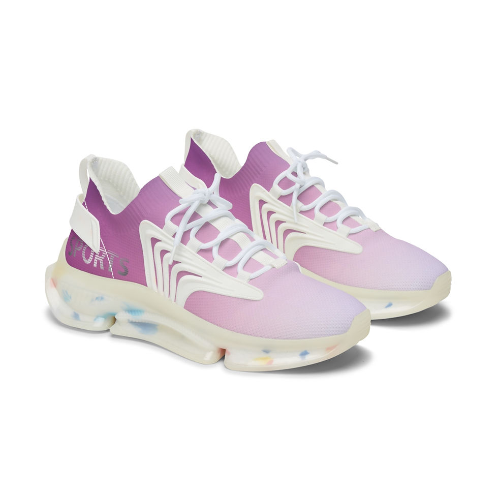 Thumbnail: Women's Athletic Sneakers: Stylish TPU and EVA Shock Absorption