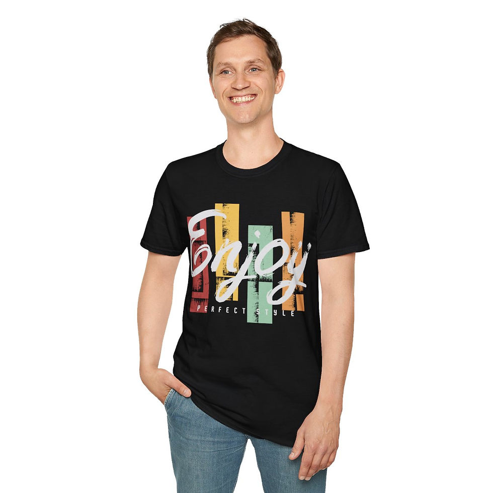 Thumbnail: Casual Enjoyable Style - Perfect Style Design Tee for Effortless Fashion