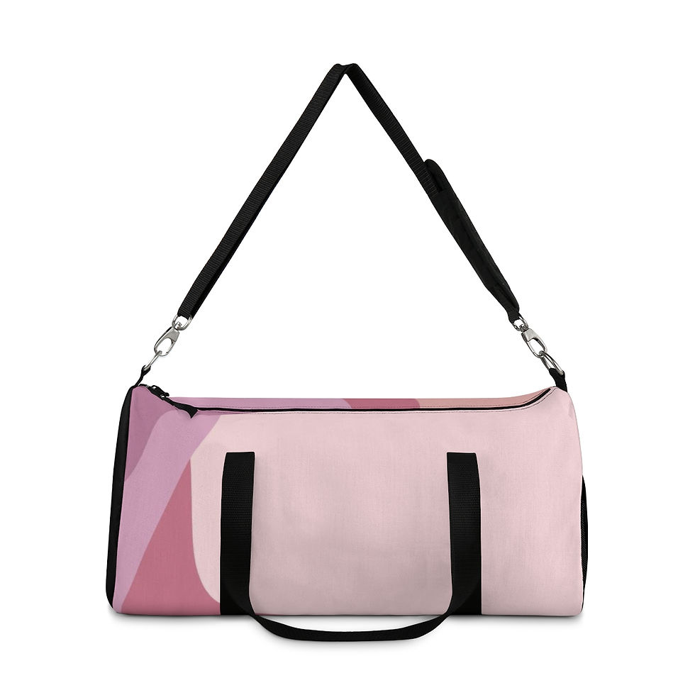 Thumbnail: Camp in Style: Pink Women's Duffel Bag – Outdoor Elegance Redefined
