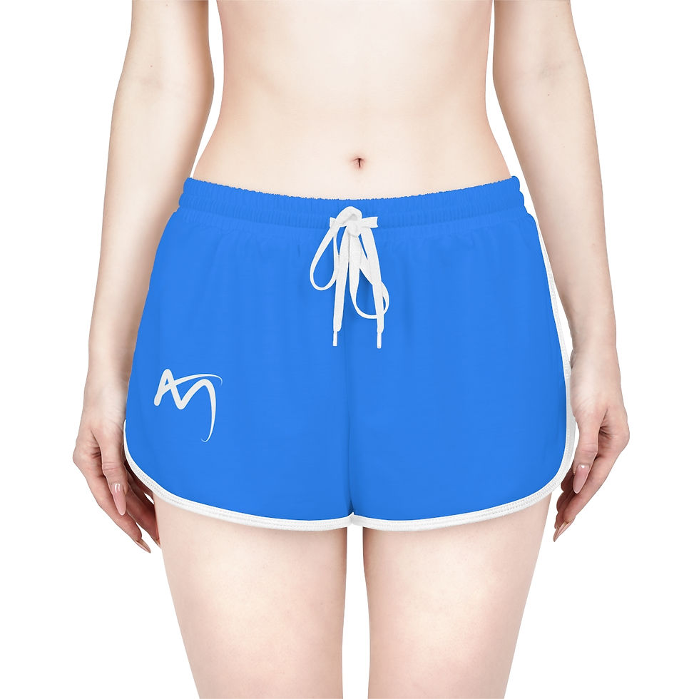 Thumbnail: athletic shorts, Yoga-Ready Light Blue Shorts for Ultimate Comfort