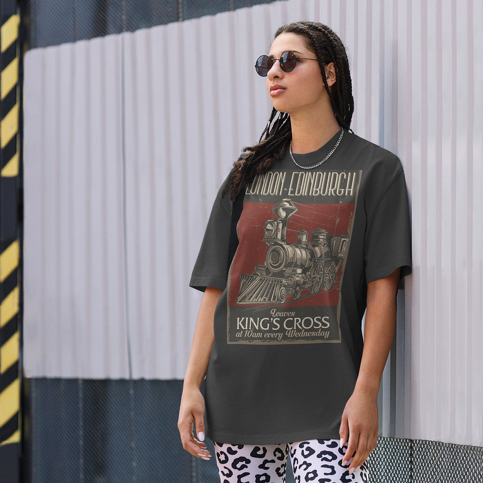 Thumbnail: Vintage oversized t-shirts: Retro-inspired fashion for a timeless look