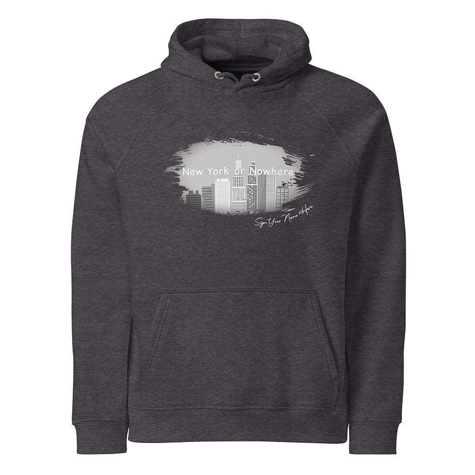 Thumbnail: new york or nowhere hoodie White hoodie nyc hoodie New york hoodie