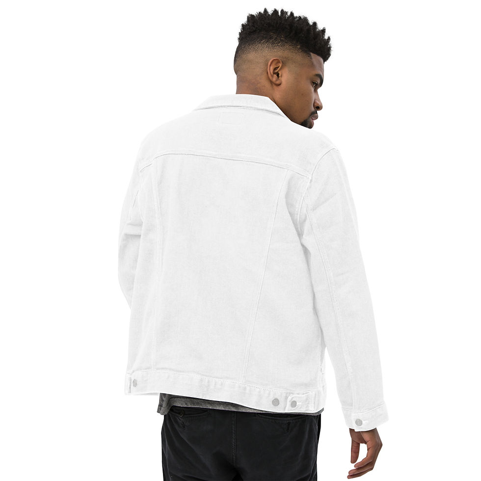 Thumbnail: Quilted Elegance Redefined - Men's Winter Denim Jacket, Elevate Fashion with Denim Quilted Flannel Jacket