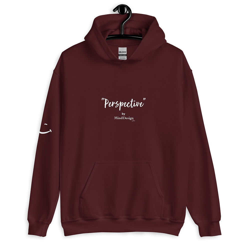 Thumbnail: Unisex hoodie showcasing double-needle stitching.