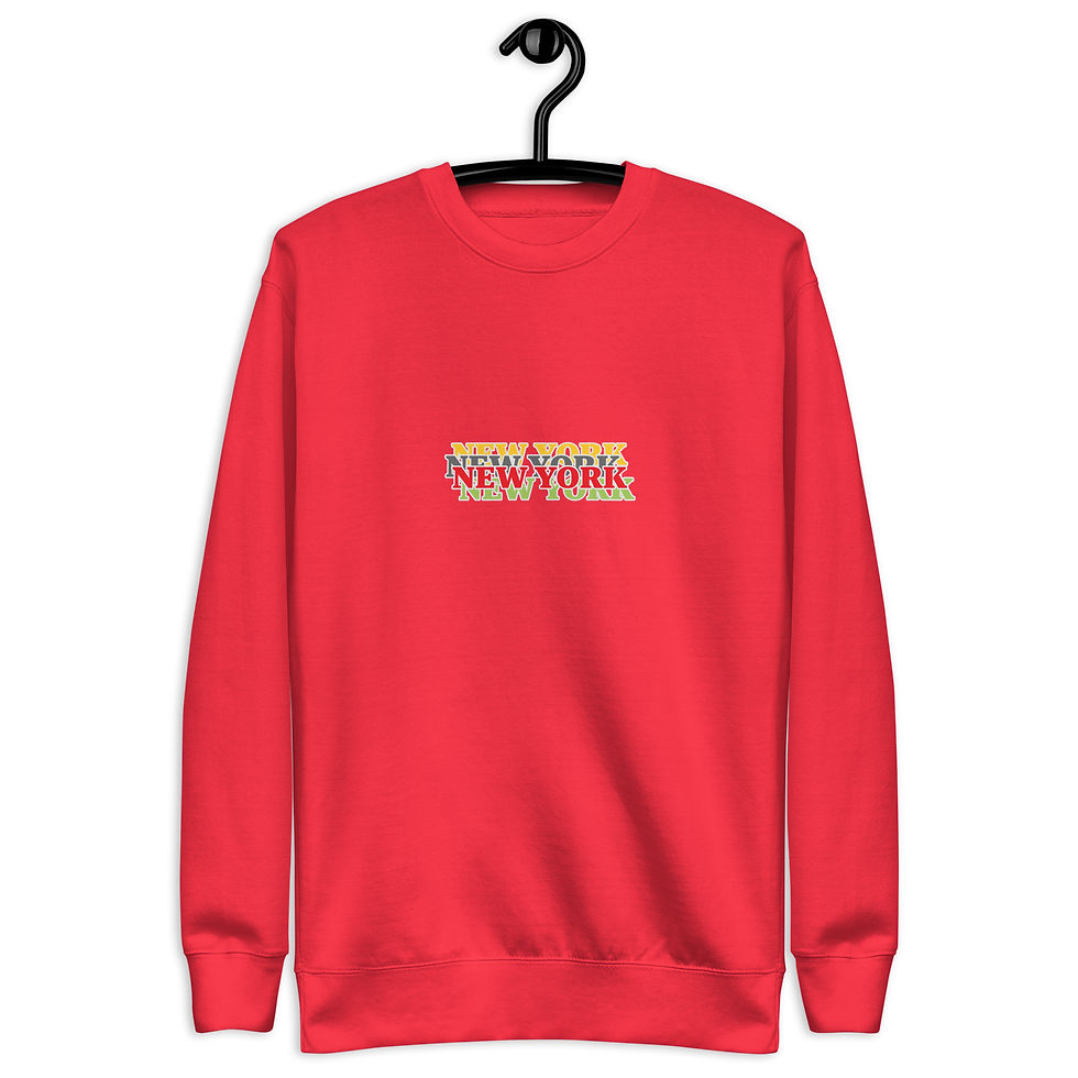 Thumbnail: New York City sweatshirt with double-needle stitching for extra durability