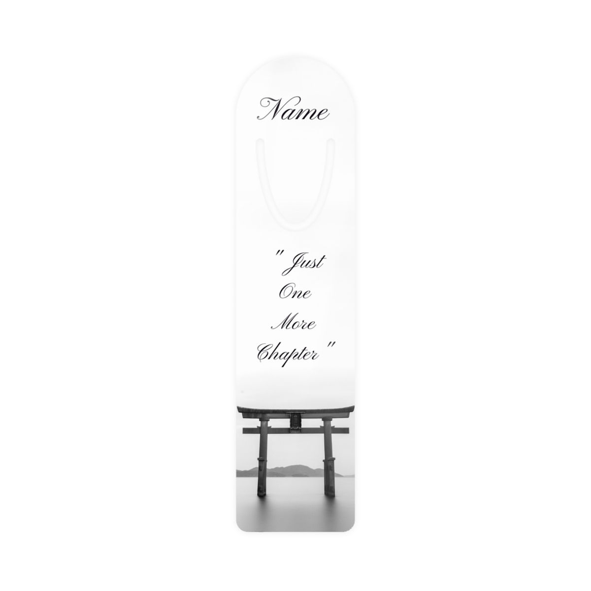 Pause and Read - Take a Break Custom Bookmarks, Personalized Minimalist Bookmarks