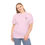 Thumbnail: Sustainable mushroom outfit featuring pink tee with classic fit