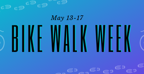 Pedal or walk, don't drive!