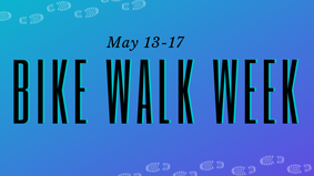 Pedal or walk, don't drive!