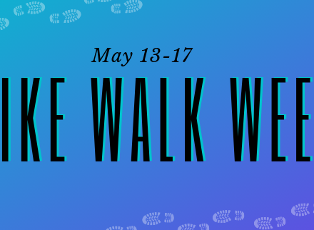 Pedal or walk, don't drive!