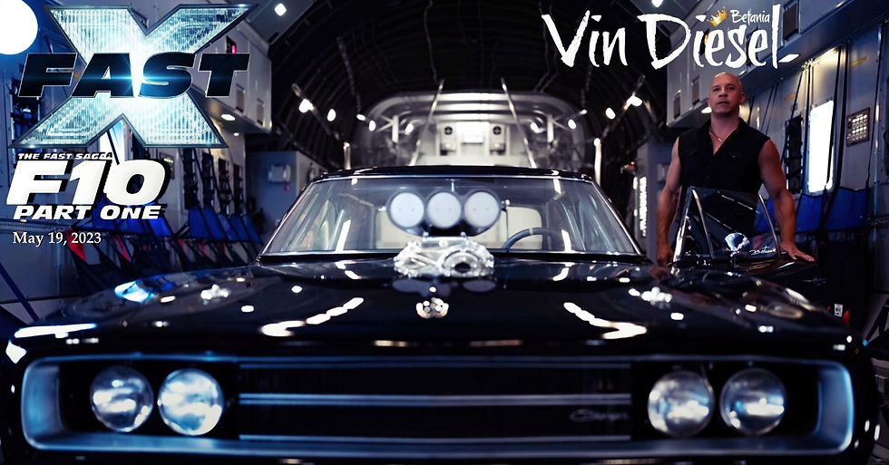 Vin Diesel's Fast X, airplane, helicopters, Dante Reyes