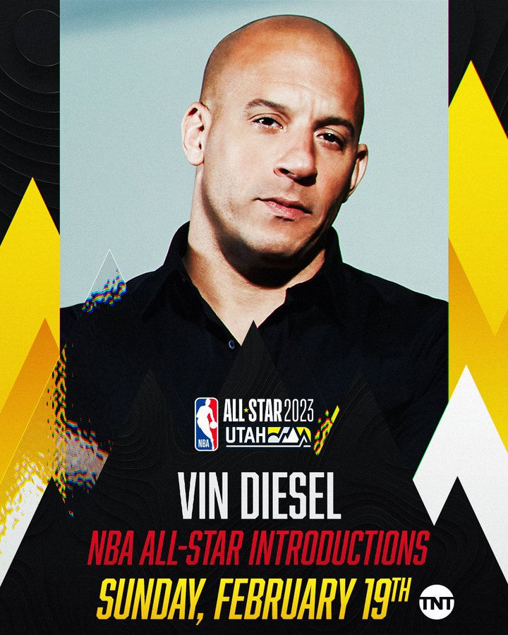 Vin Diesel's Fast X, and Post Malone Among Entertainers Headlining 2023 NBA All-Star Weekend