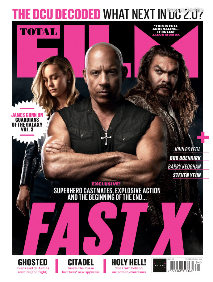 Vin Diesel's Fast X Race into Total Film Magazine Cover