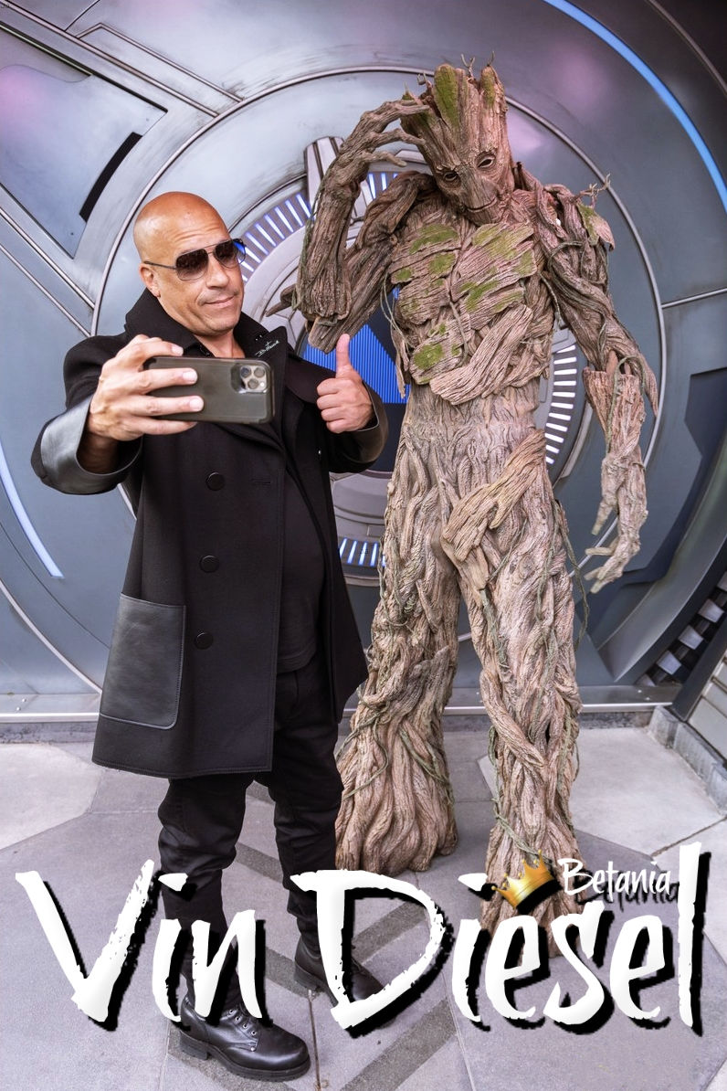 Vin Diesel's Fast X in the Guardians of the Galaxy Vol3 Premiere in Paris