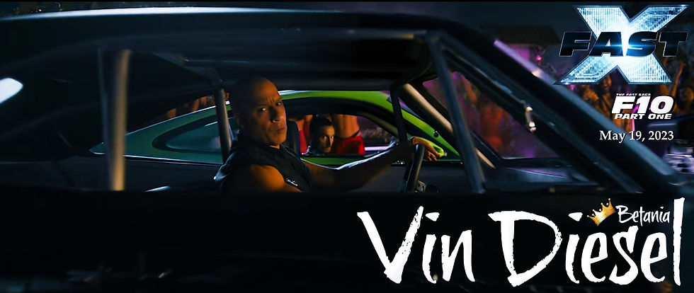 Vin Diesel's Fast X, The X Means 10 In Roman Numerals