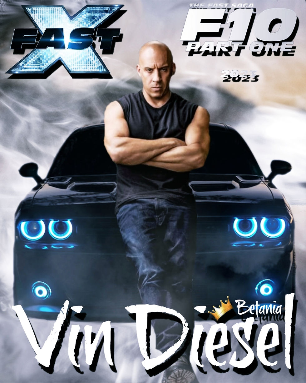 Vin Diesel's Fast X dodge charge 