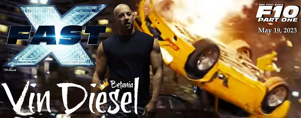 Vin Diesel's Fast X, The X Means 10 In Roman Numerals