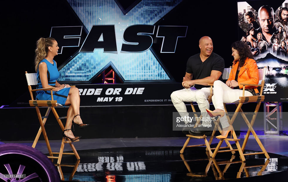 Vin diesel´s X Telemundo, Doral. Florida