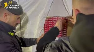 Padova, sequestrate 7 tonnellate di sigarette di contrabbando contraffatte