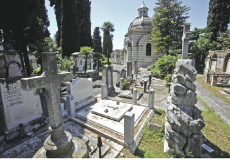 Cimiteri, non solo dolore