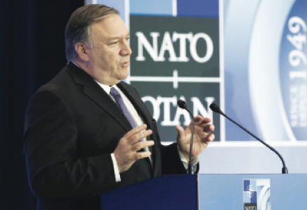 Pompeo allarga il tiro alla Cina