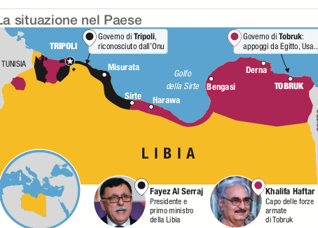 “Frenare l’escalation in Libia”