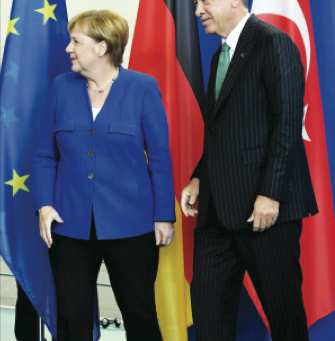 Tensione Merkel-Erdogan