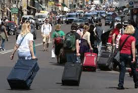 Spesa dei viaggiatori stranieri in Italia a 5,2 miliardi