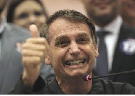 Bolsonaro verso la presidenza
