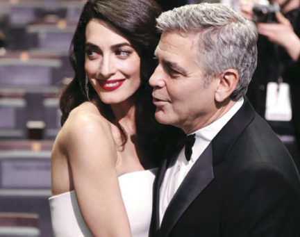 Clooney papà di due gemelli