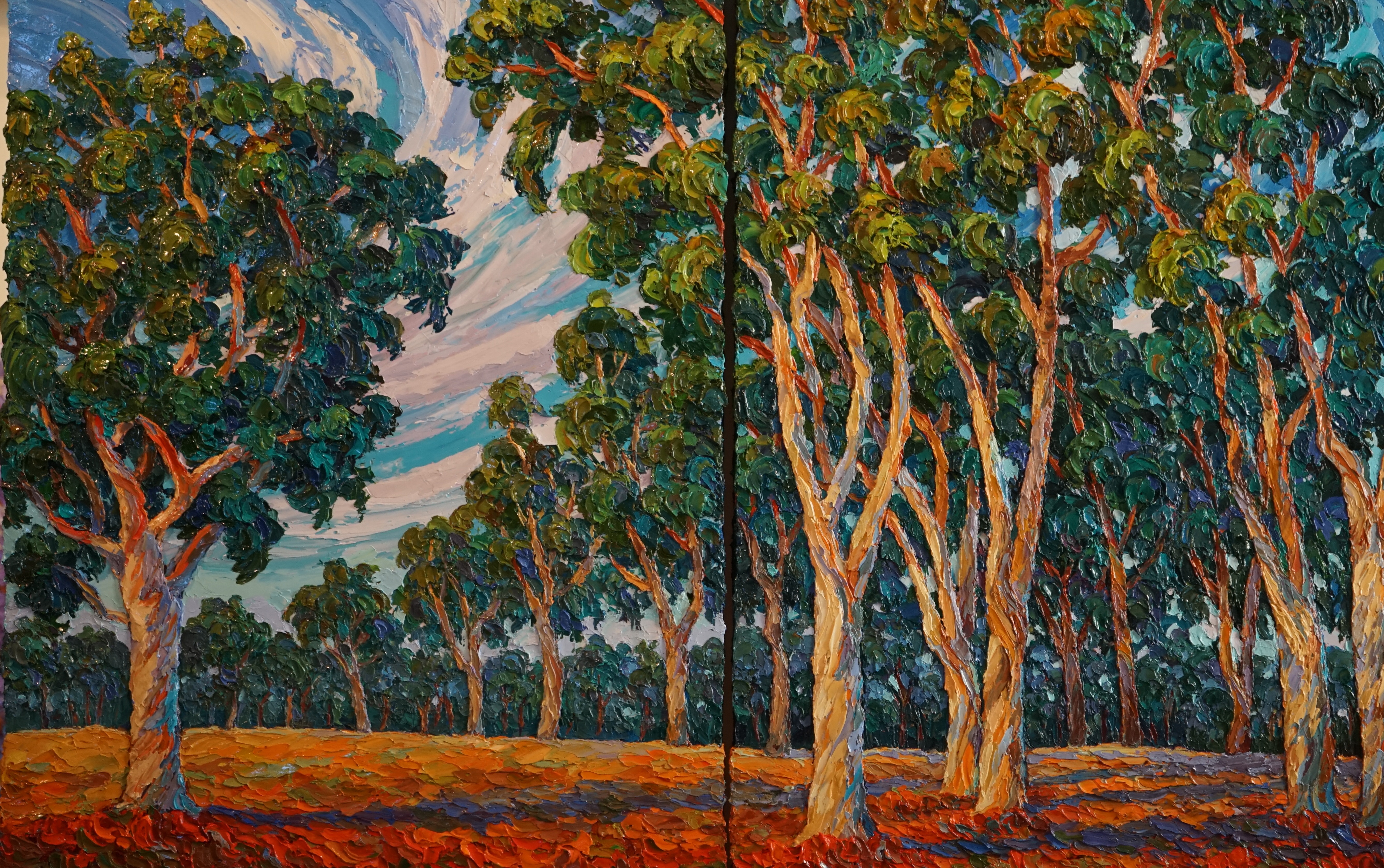 Magnificent Eucalyptus (Diptych)