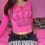 Thumbnail: Bling princess pink Long sleeve top