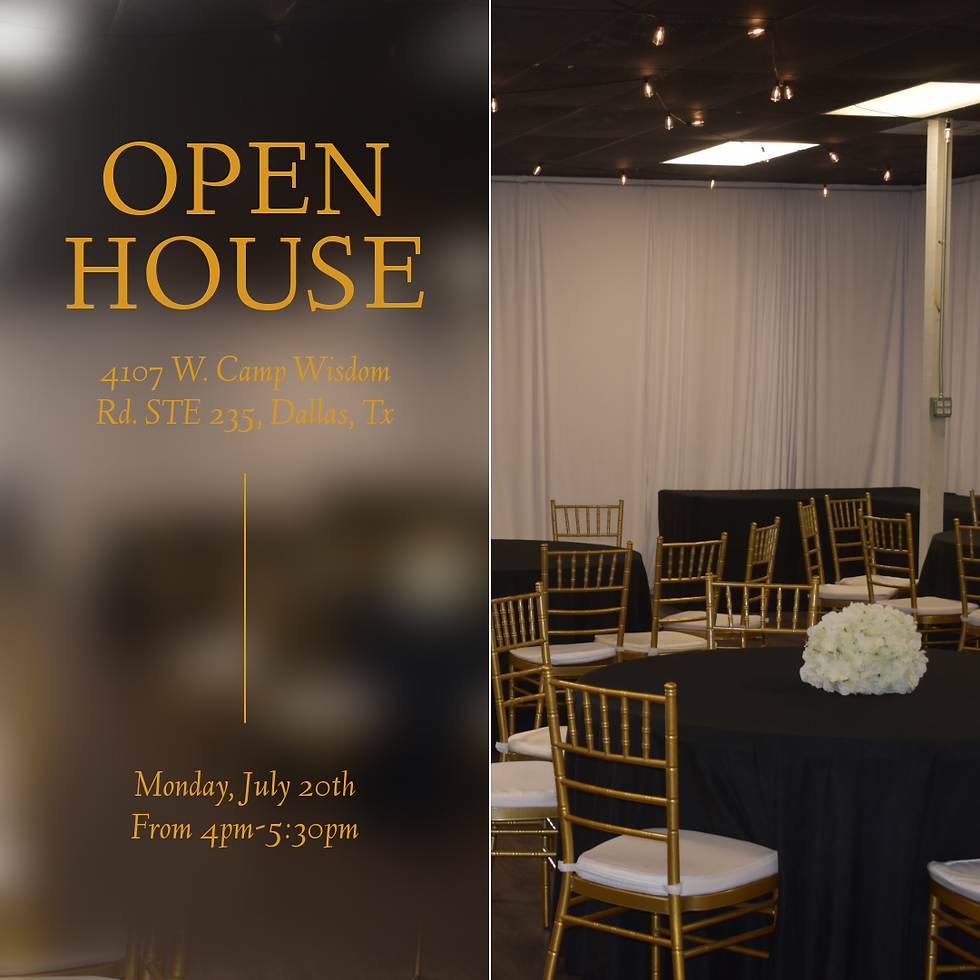 7/20 Open House