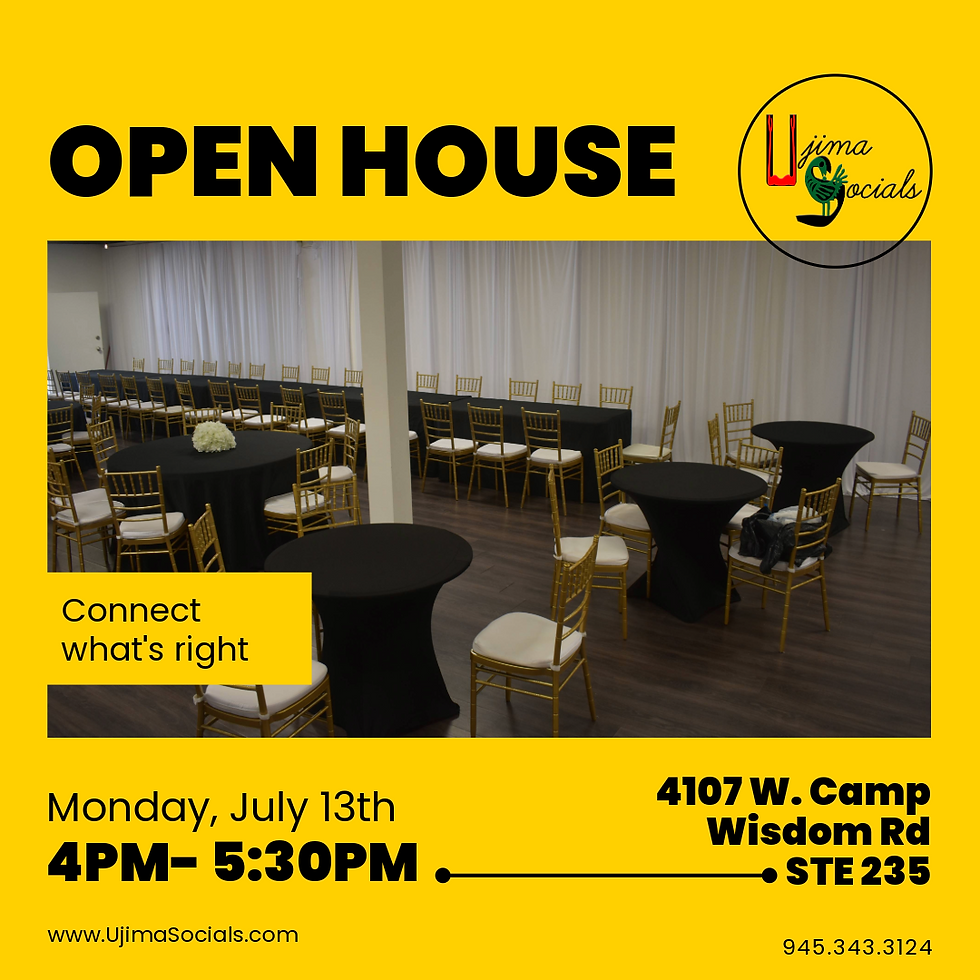 7/13 Open House